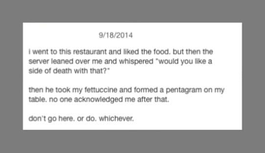 Side of death