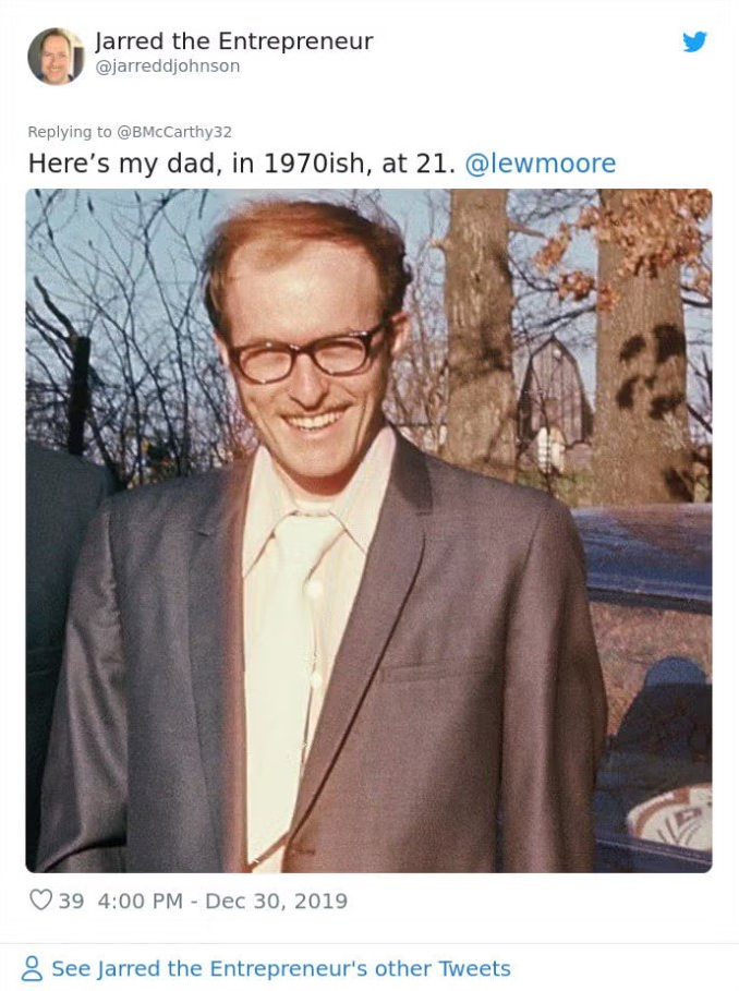 Benjamin Button in reverse