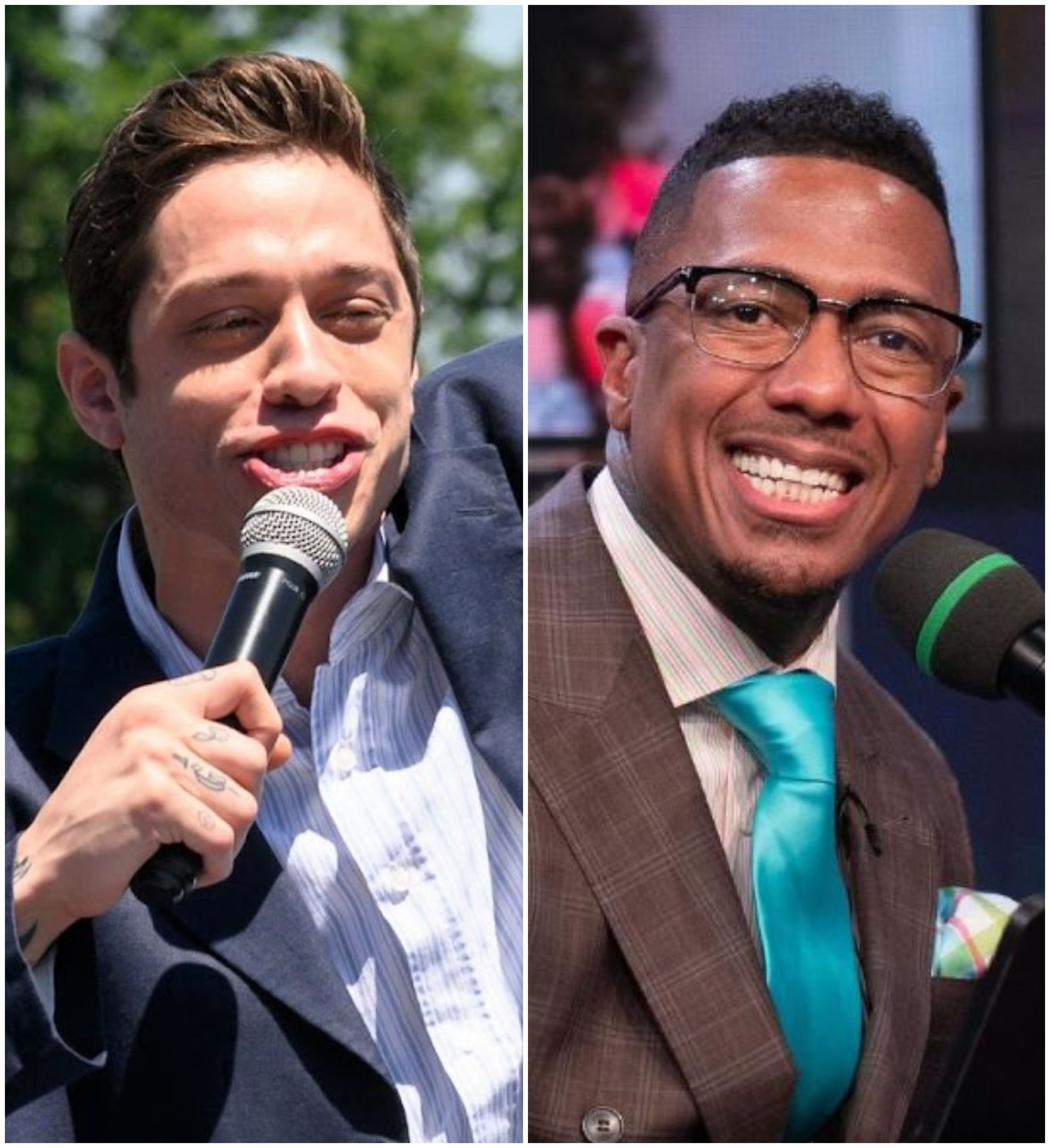 Pete Davidson and Nick Cannon