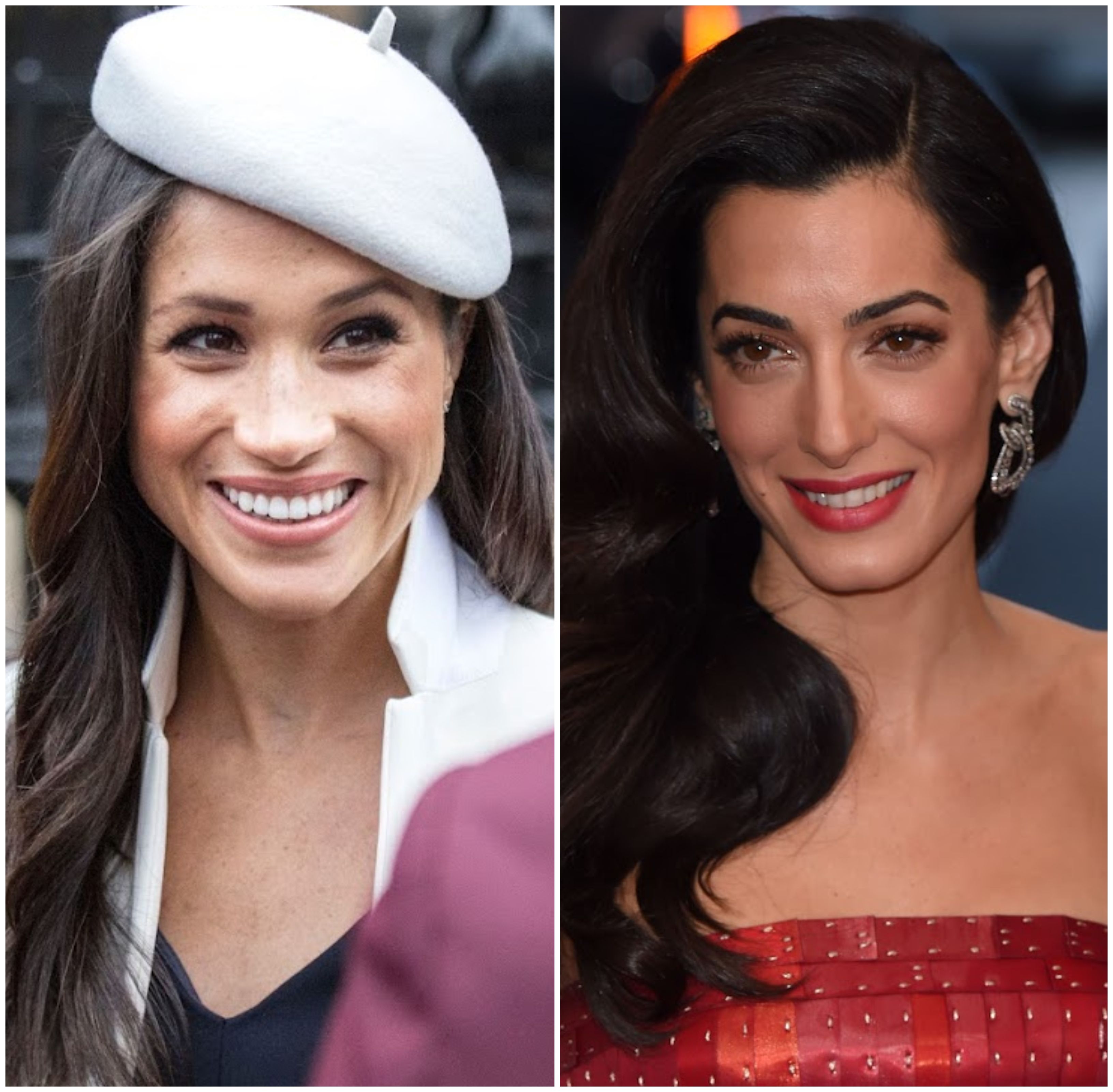 Amal Clooney and Meghan Markle