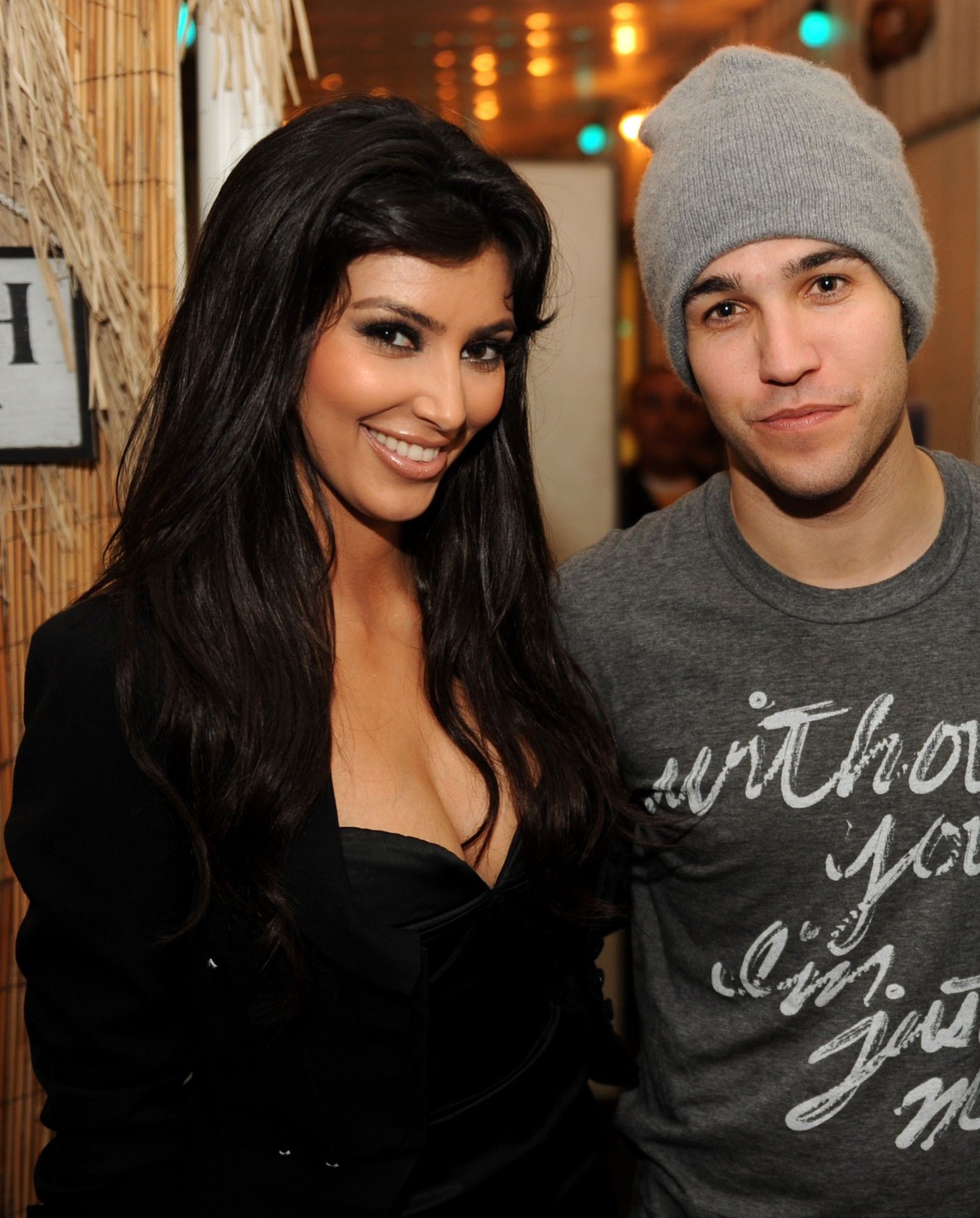 Pete Wentz and Kim Kardashian