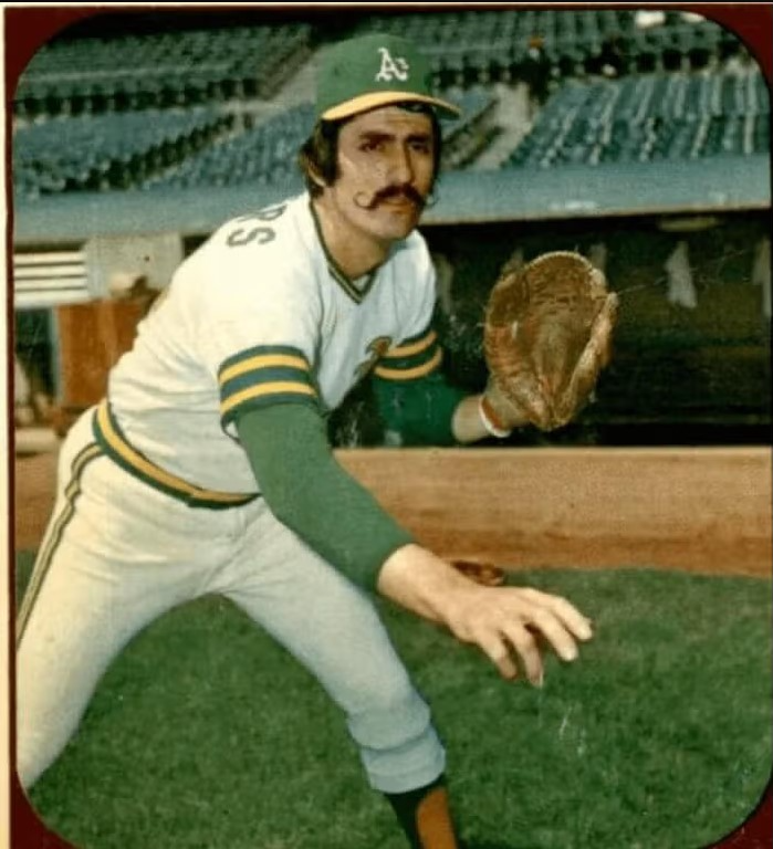 Baseball Star with Mustache