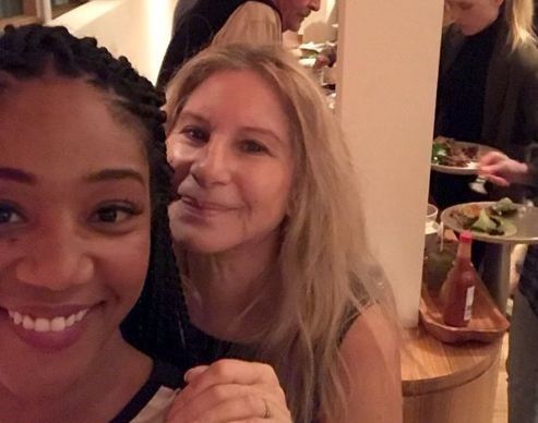 Tiffany Haddish and Barbra Streisand