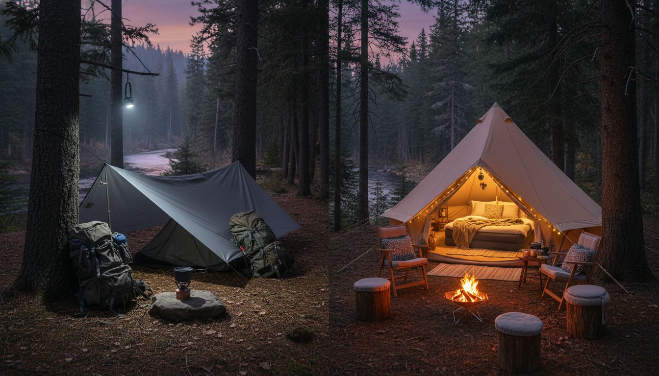 Glamping or Getting Real?