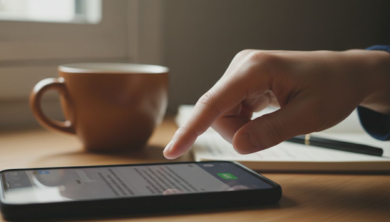 A Pause Before You Hit Share