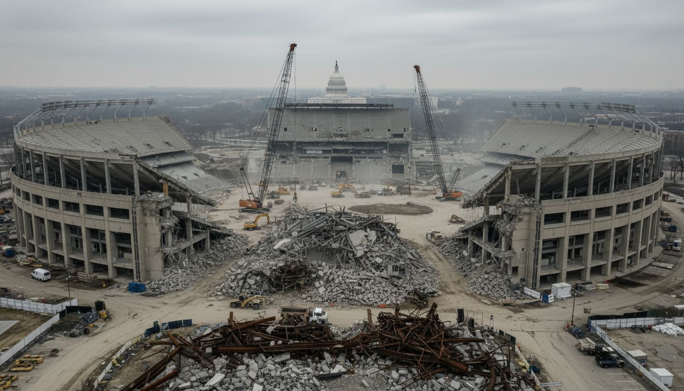 RFK Stadium: Demolition Moves Forward