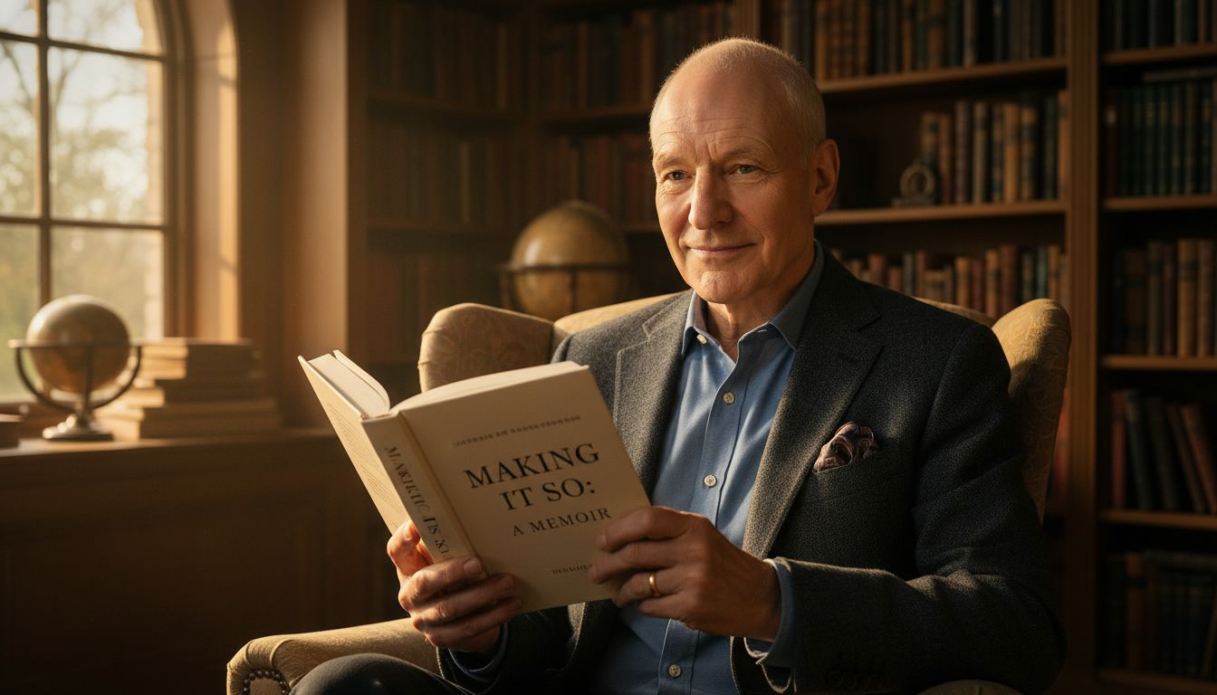Sir Patrick Stewart's Memoir Arrives