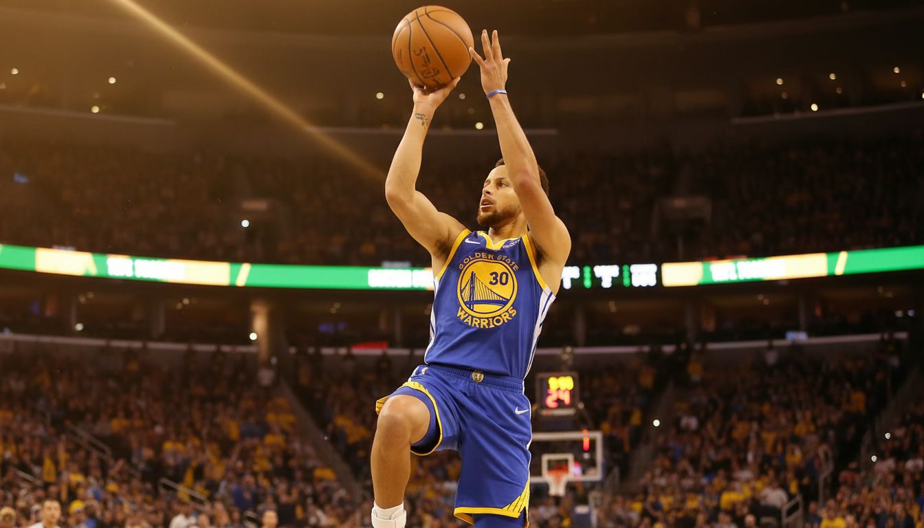 Steph keeps piling up threes