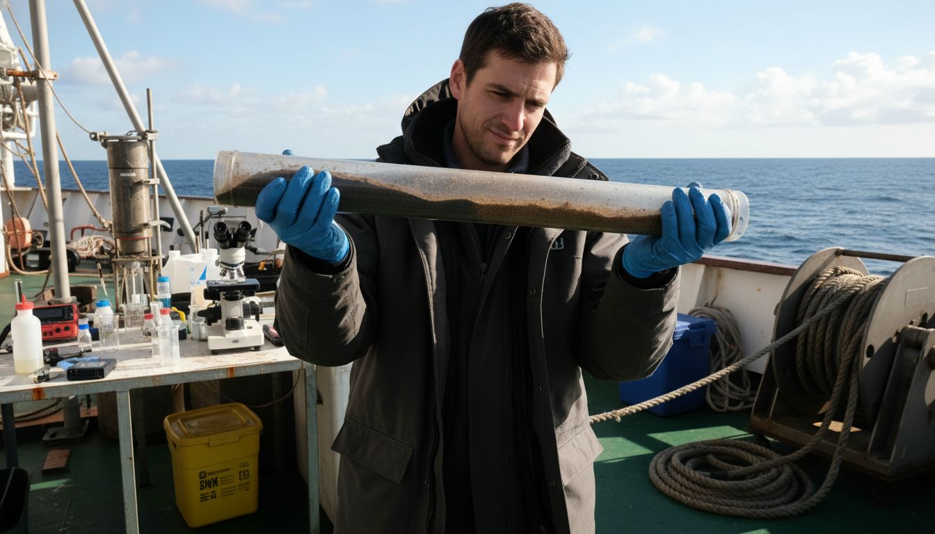 Sediment Cores Tell a Long Story