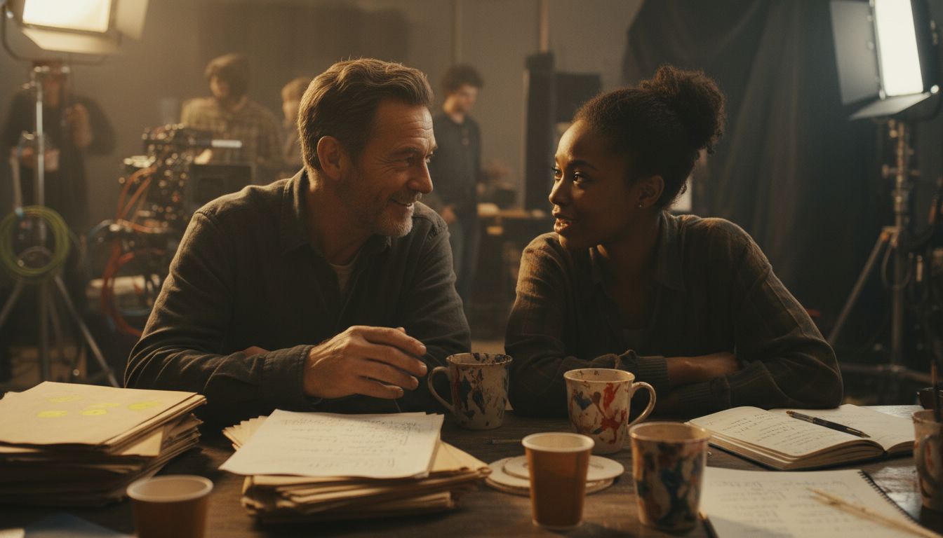 Sir Ian McKellen and Michaela Coel Bond