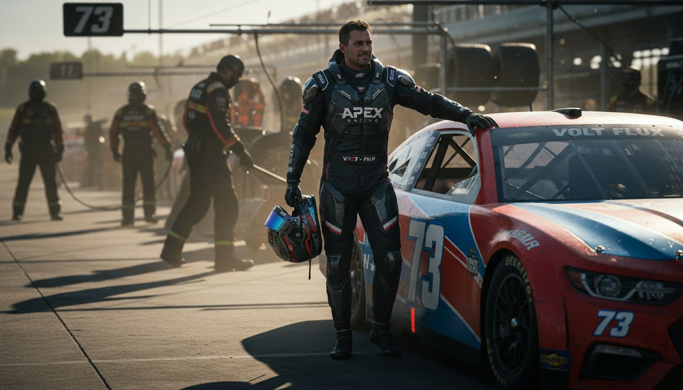 Frankie Muniz races back to the track