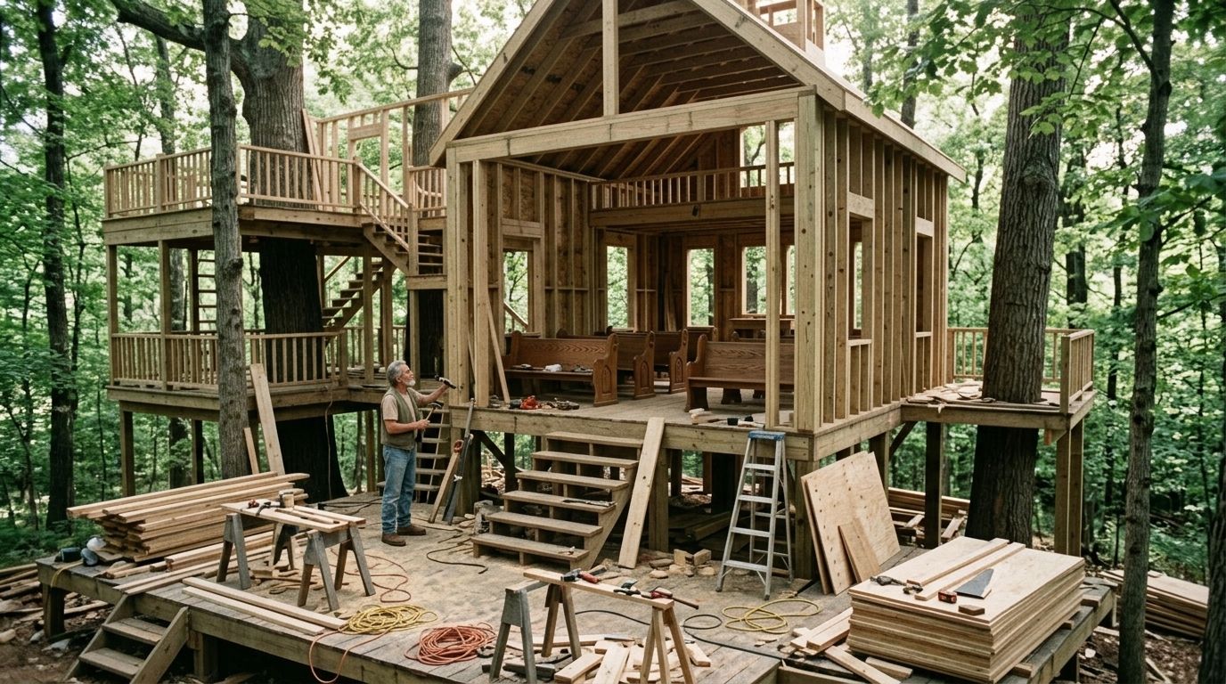 A Three-story Sanctuary