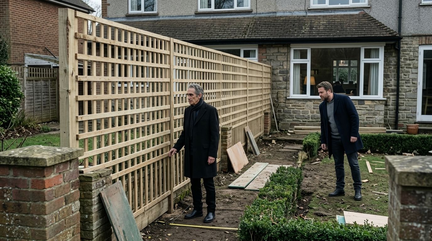 A Tall New Fence