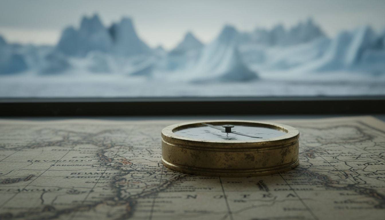 The Magnetic North Pole Is Running Off