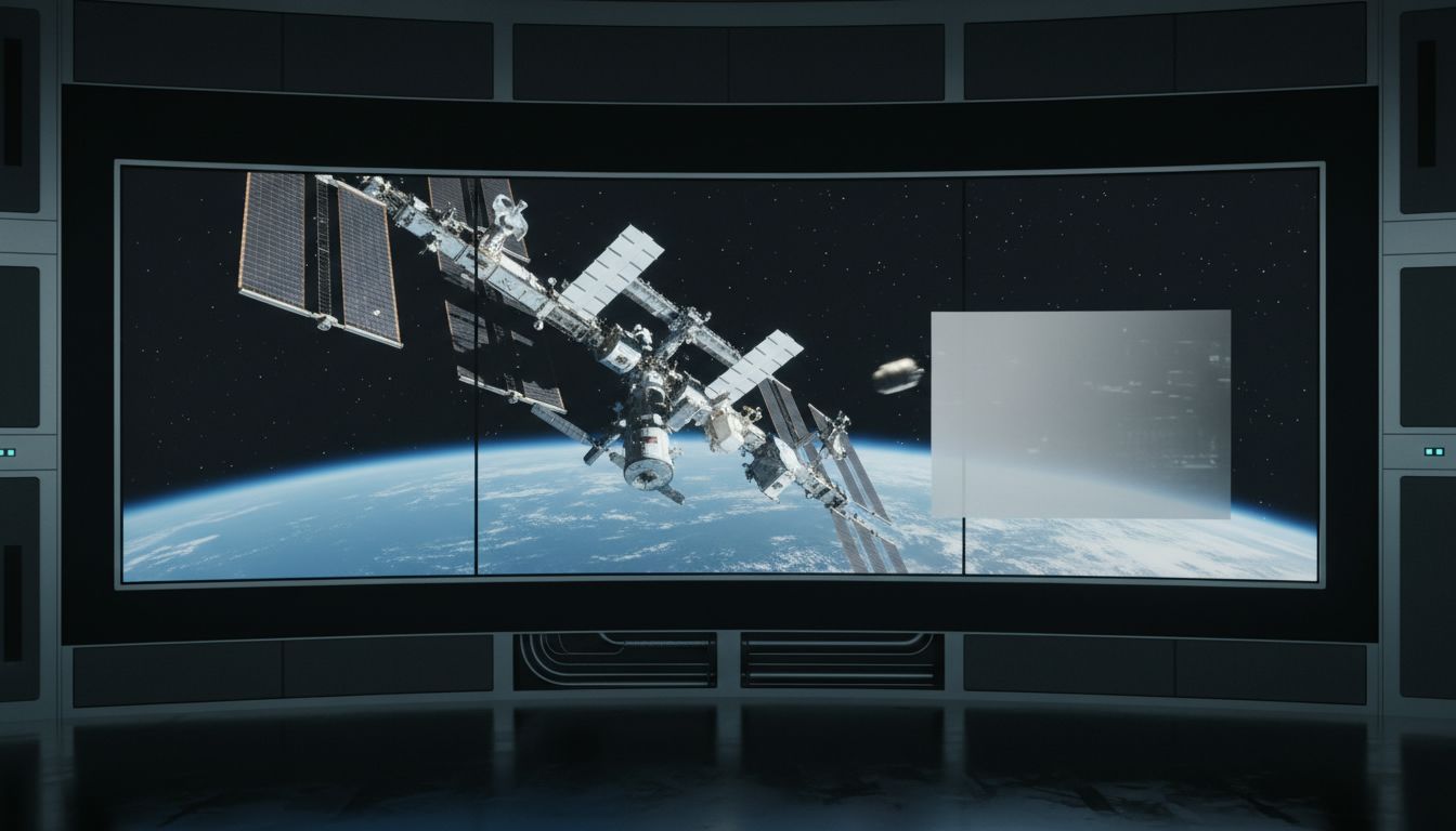 NASA Iss Stream Cuts Mid Flyby