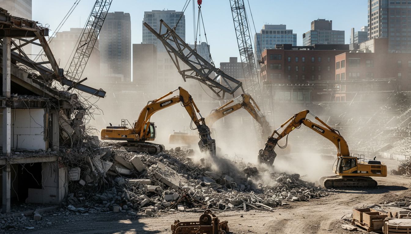RFK Demolition Enters Final Stages