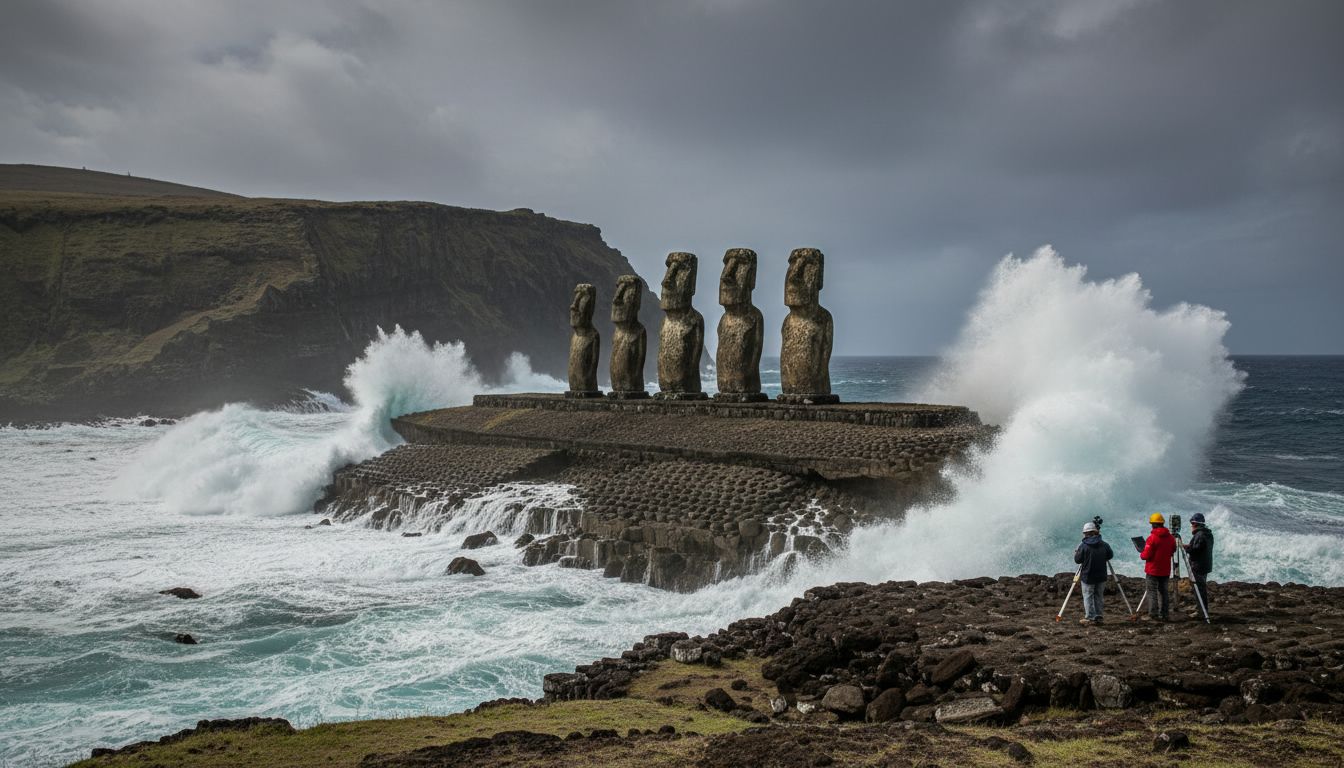 Coastal Ahu Face Growing Threats