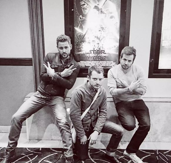 Nick Viall and Ellijah Wood