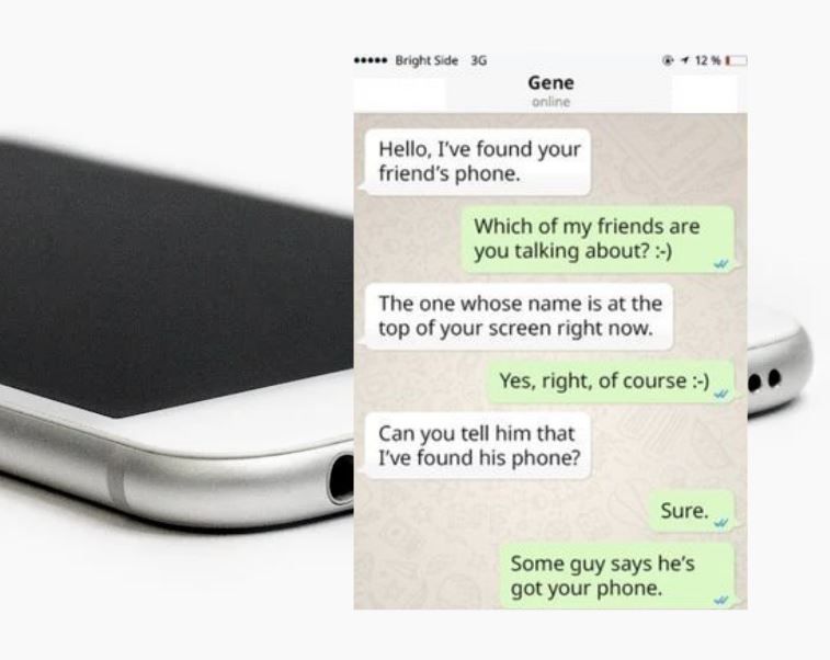 A silly human Siri on messaging