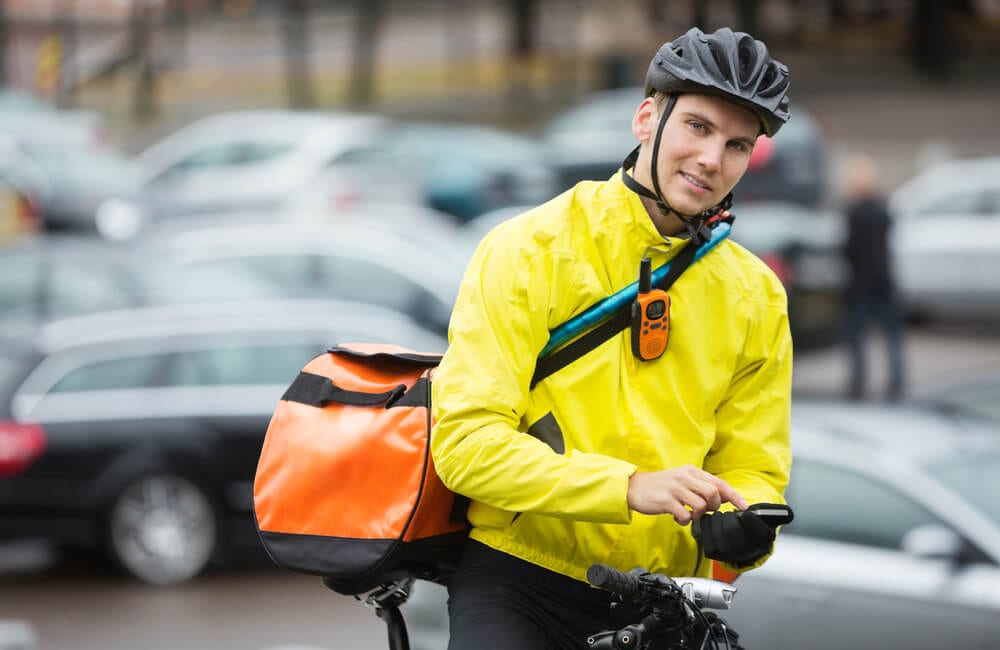 Protective headgear for cyclists.