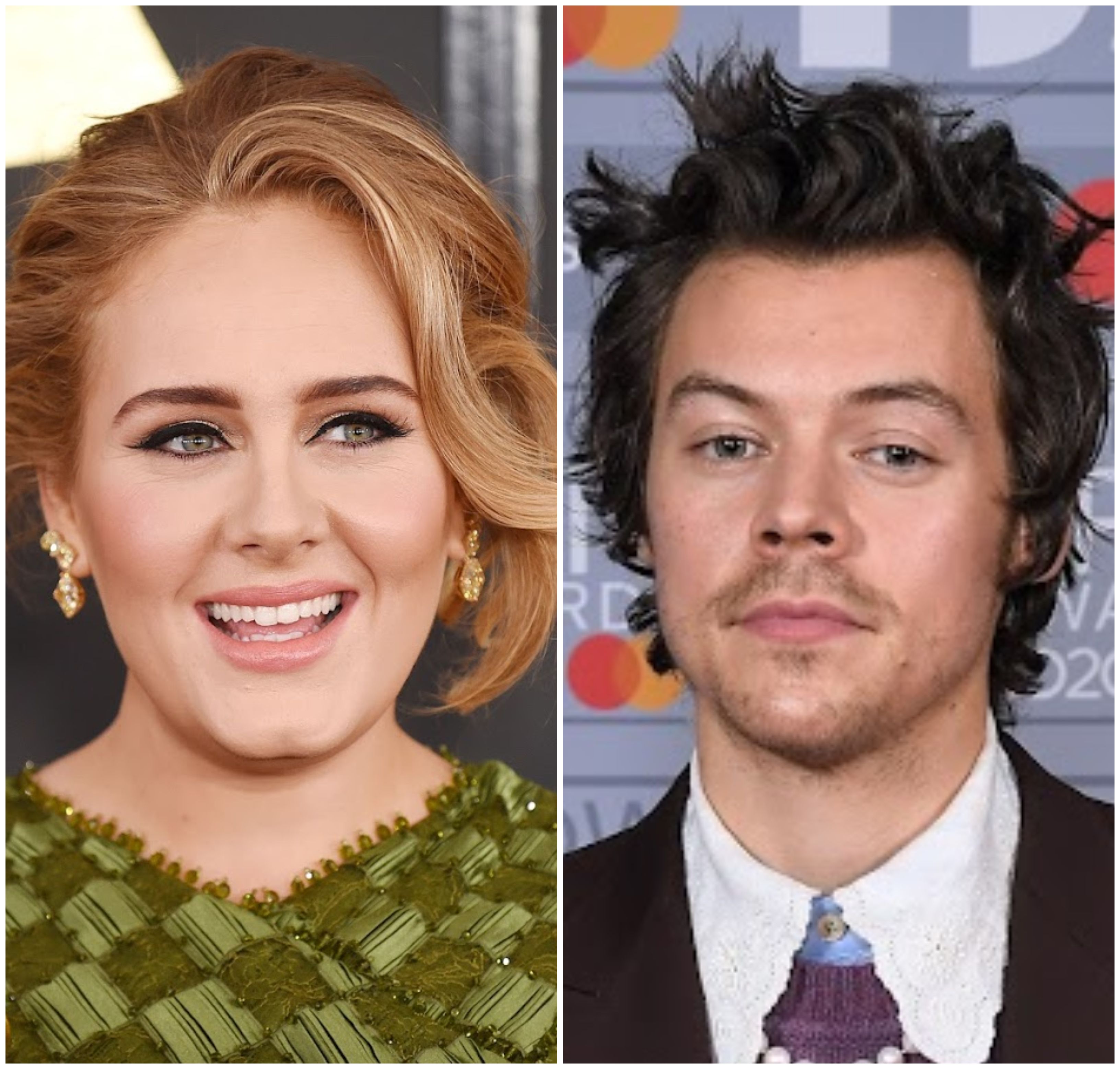 Harry Styles and Adele