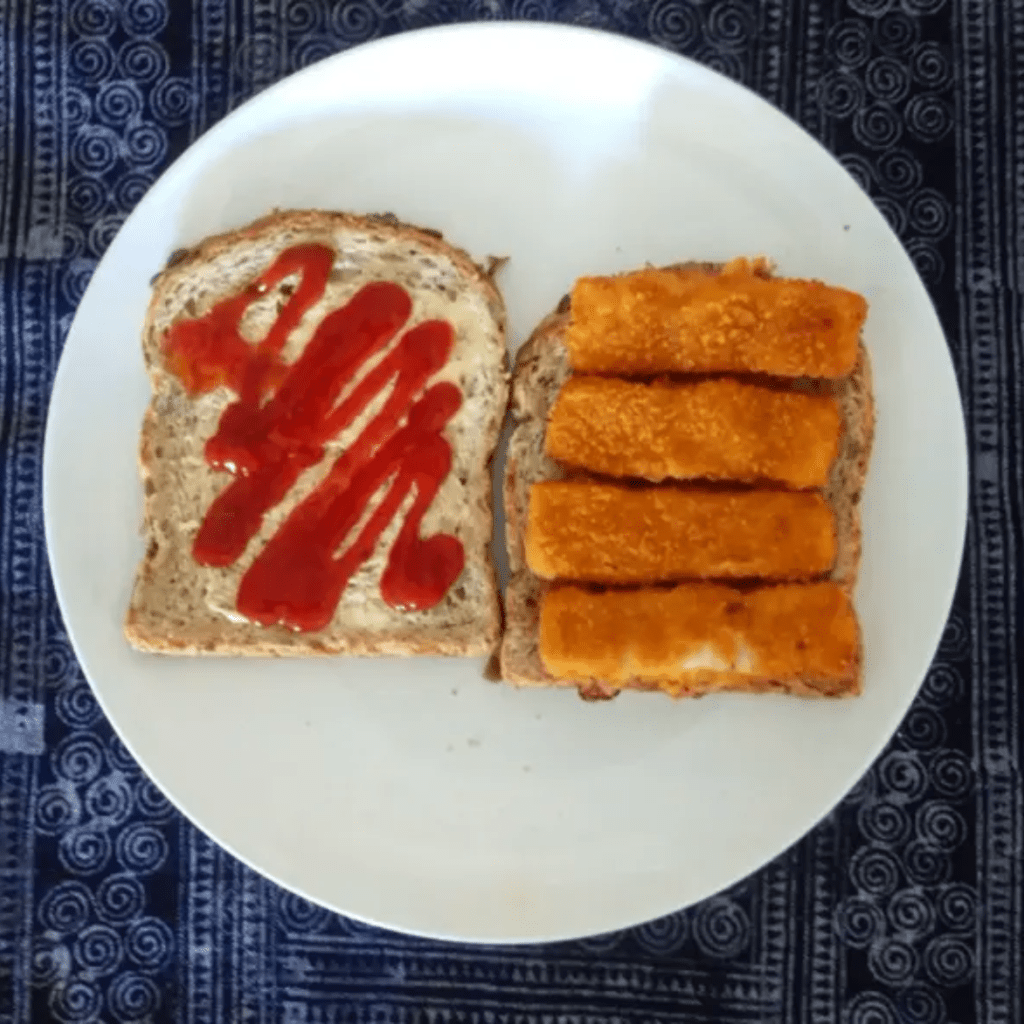 #20 Fish finger sandwich