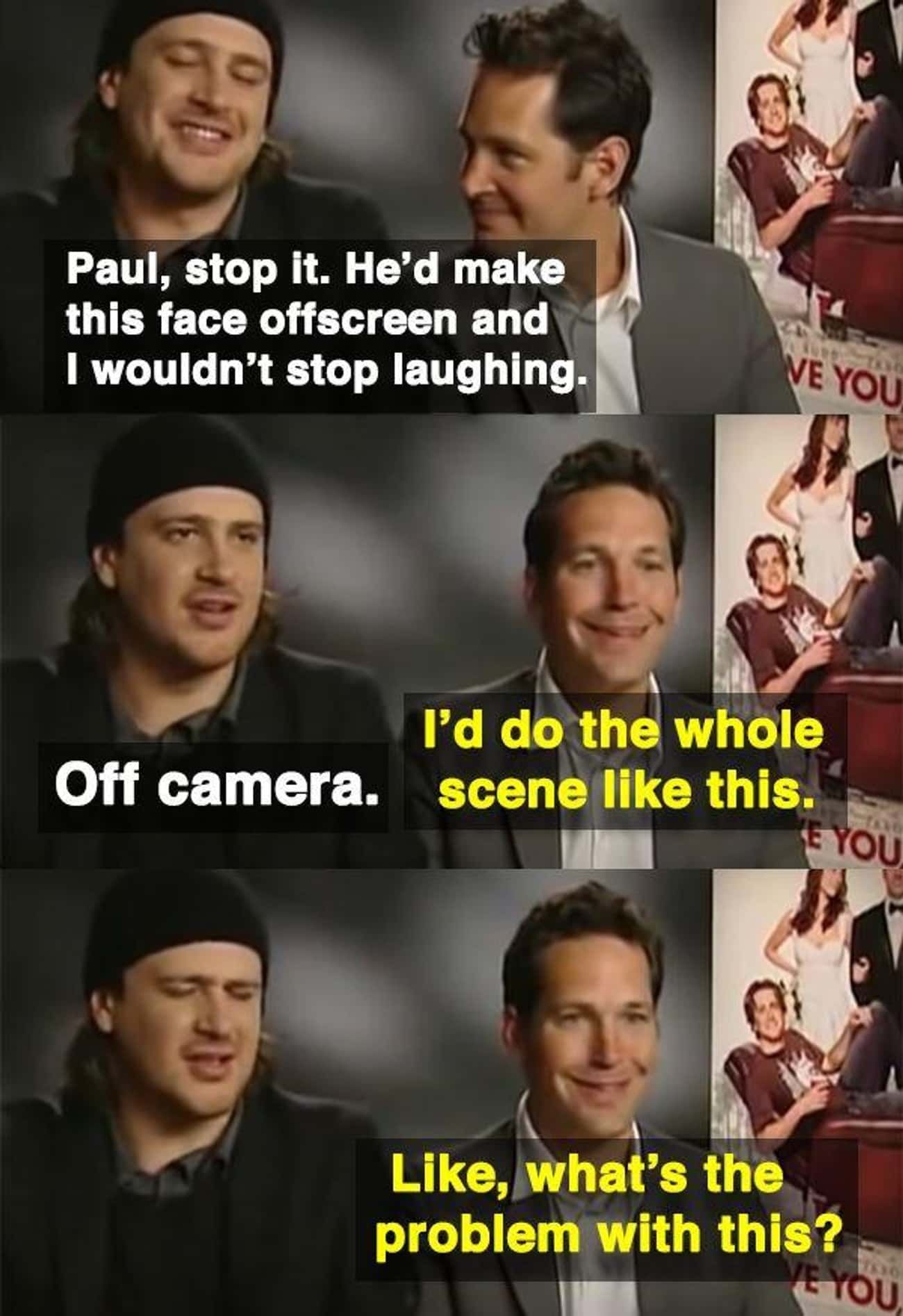 Cracking Up With Jason Segel