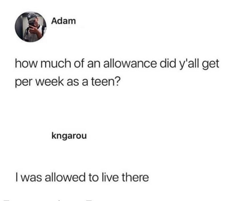 Generous Allowance