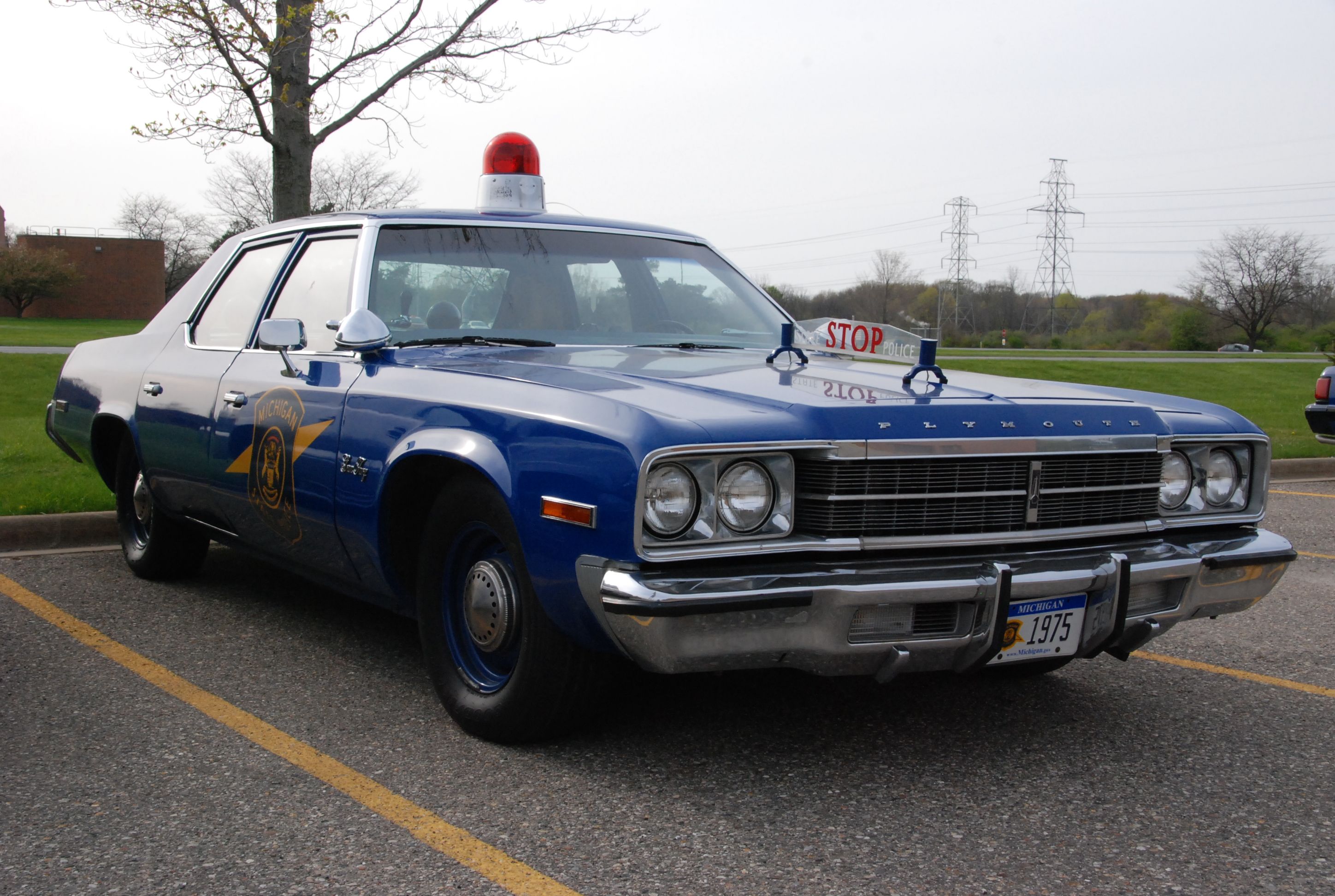 Old Police Cruiser