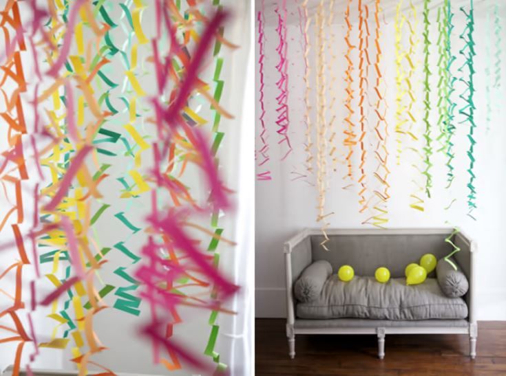 Some paper strings can make your party stand out from the rest