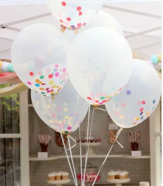 You can also add confetti to your balloons