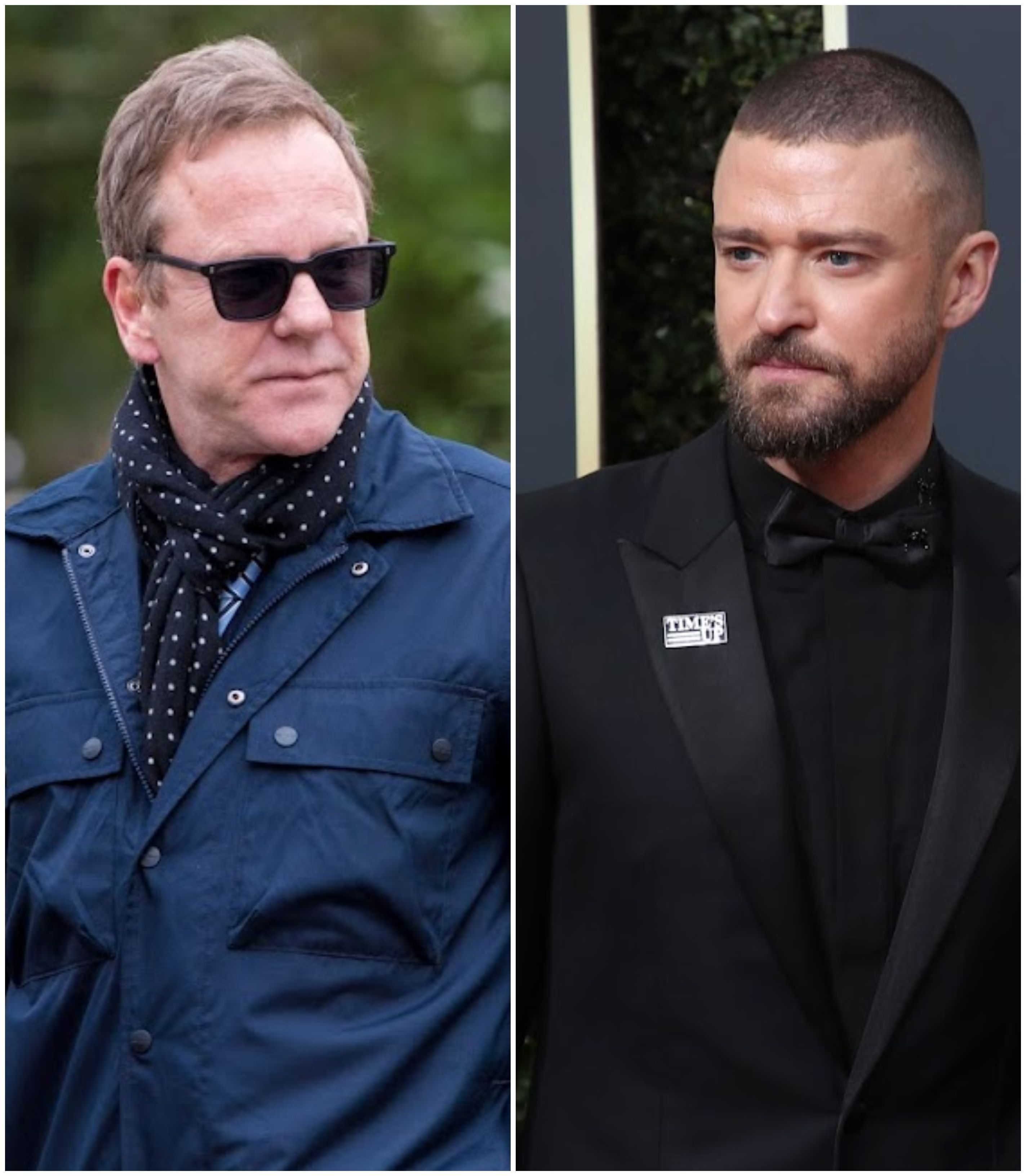 Justin Timberlake and Kiefer Sutherland