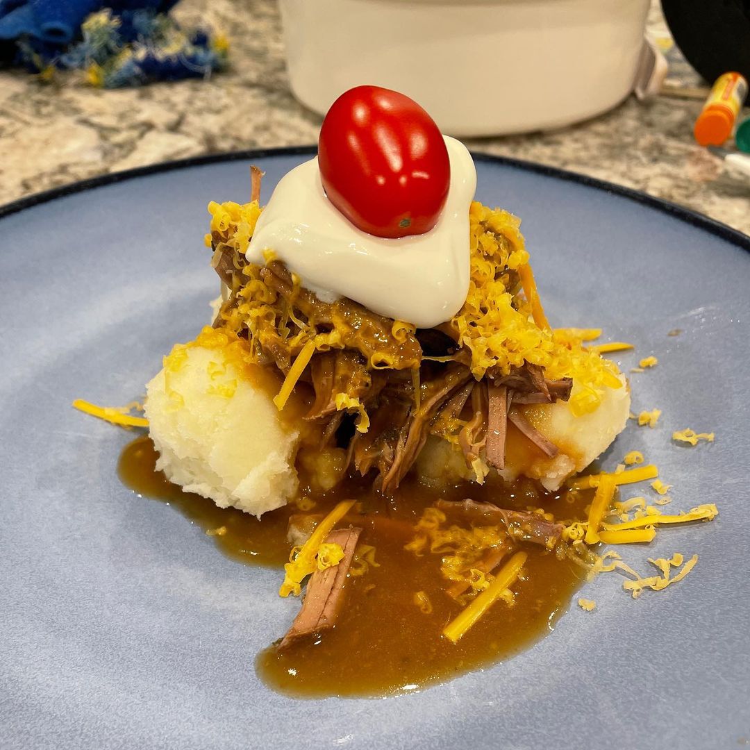 Nebraska: Hot Beef Sundae