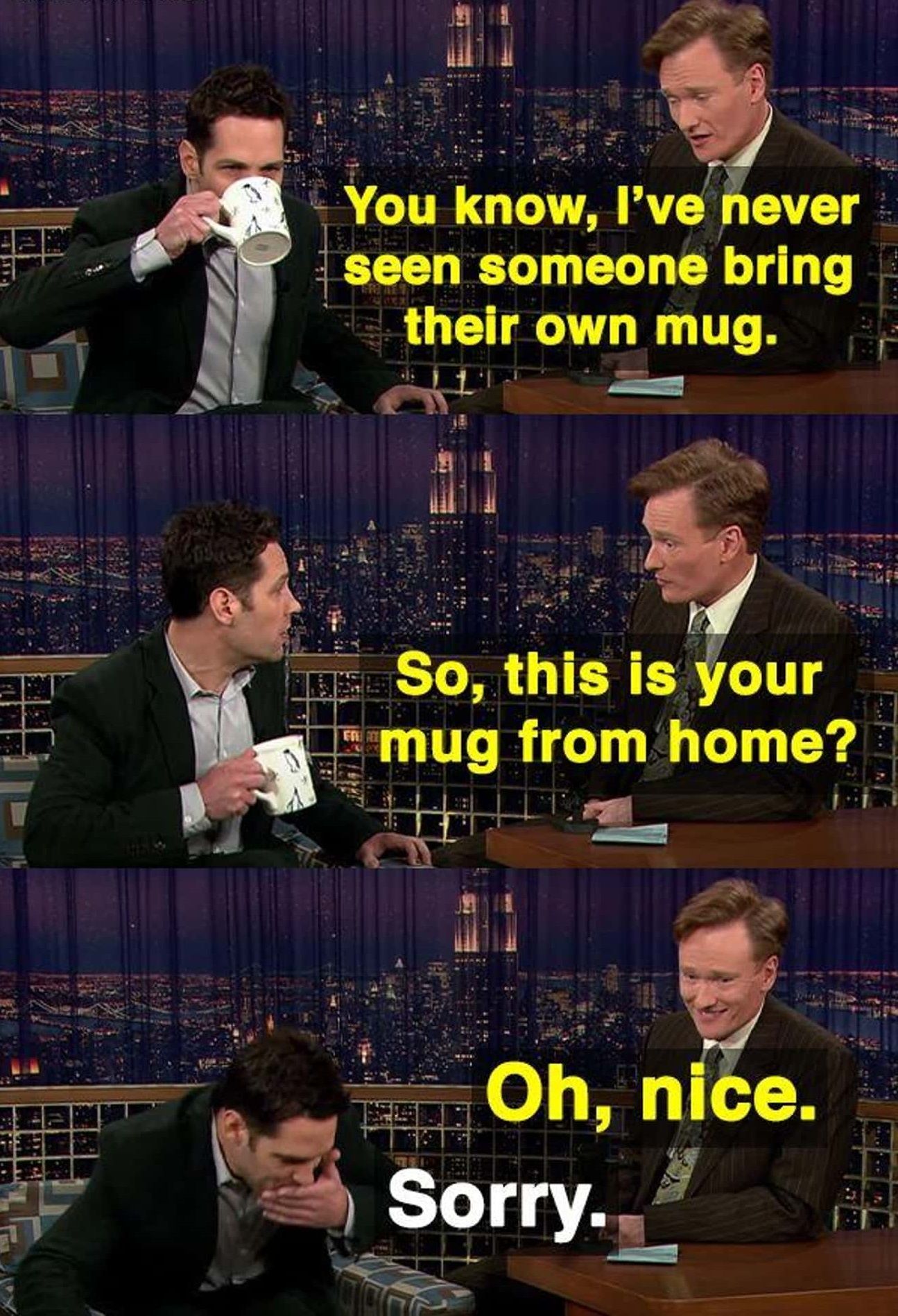 Making Himself Right at Home