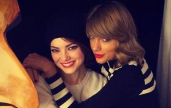 Taylor Swift and Emma Stone