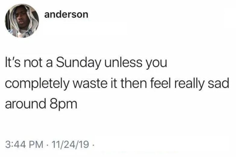 Sunday Scaries
