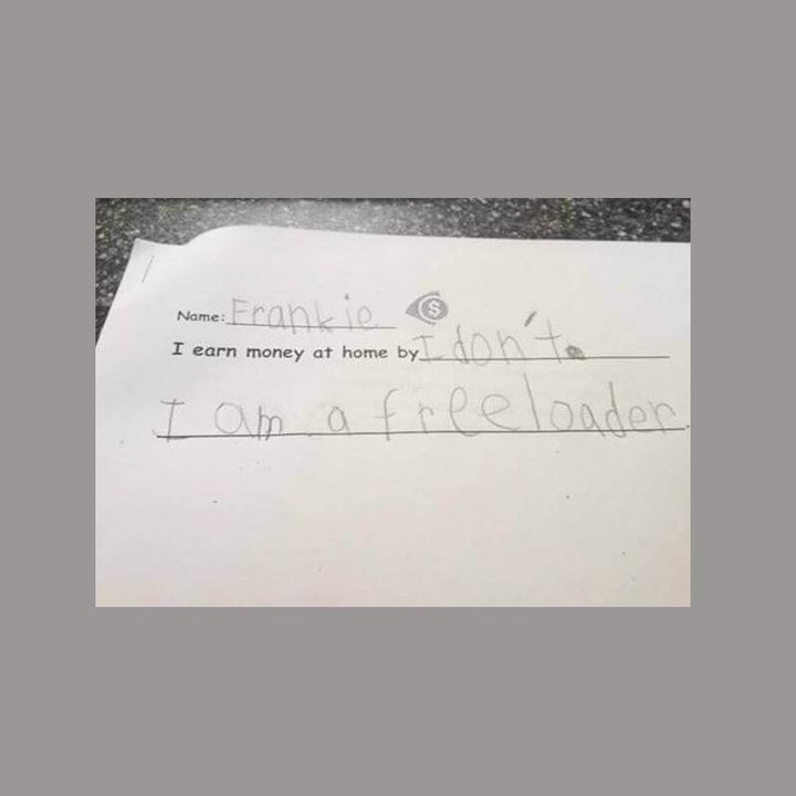 Kid Sells Toothpicks, Gives Away Candy