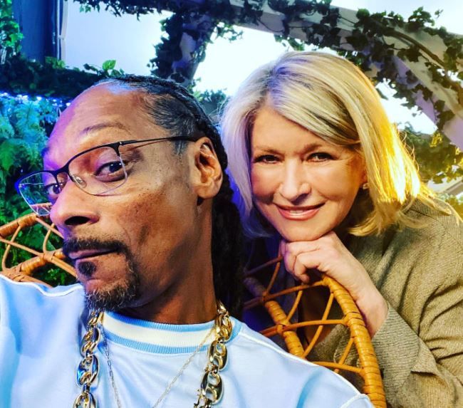 Martha Stewart and Snoop Dogg