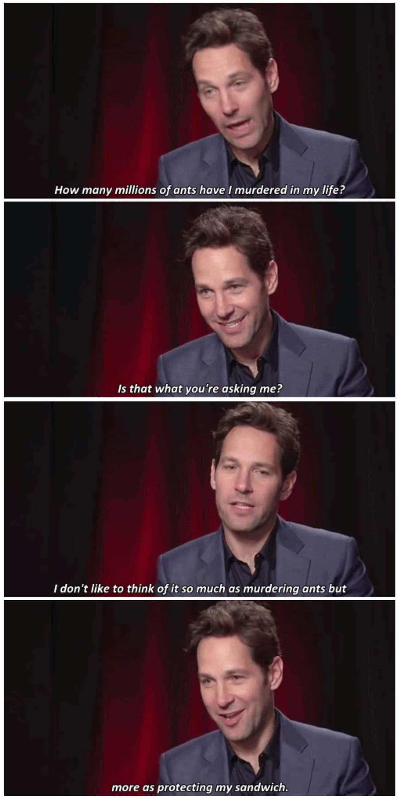 Ants are Friends, Not Food