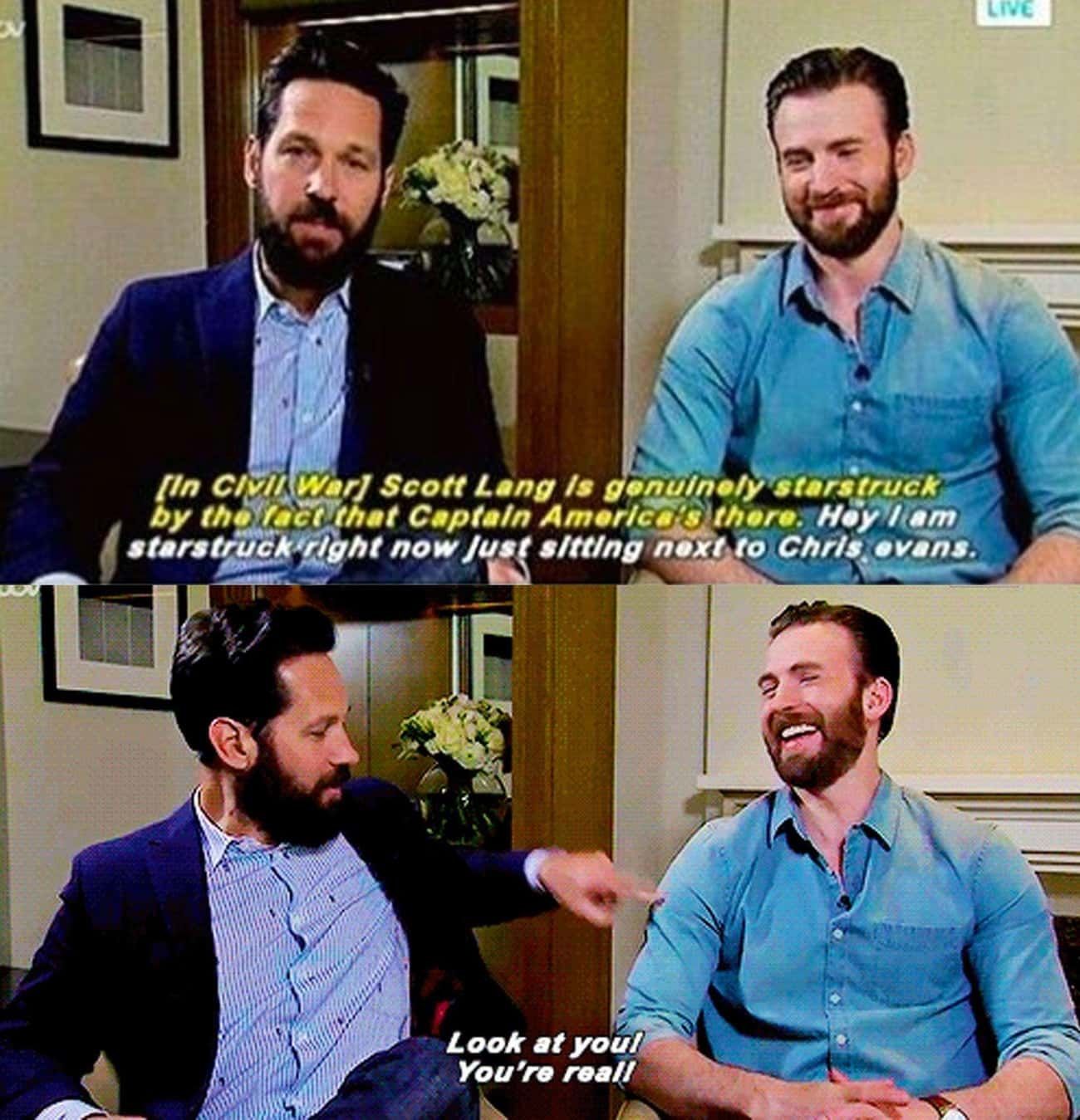 He Loves Chris Evans