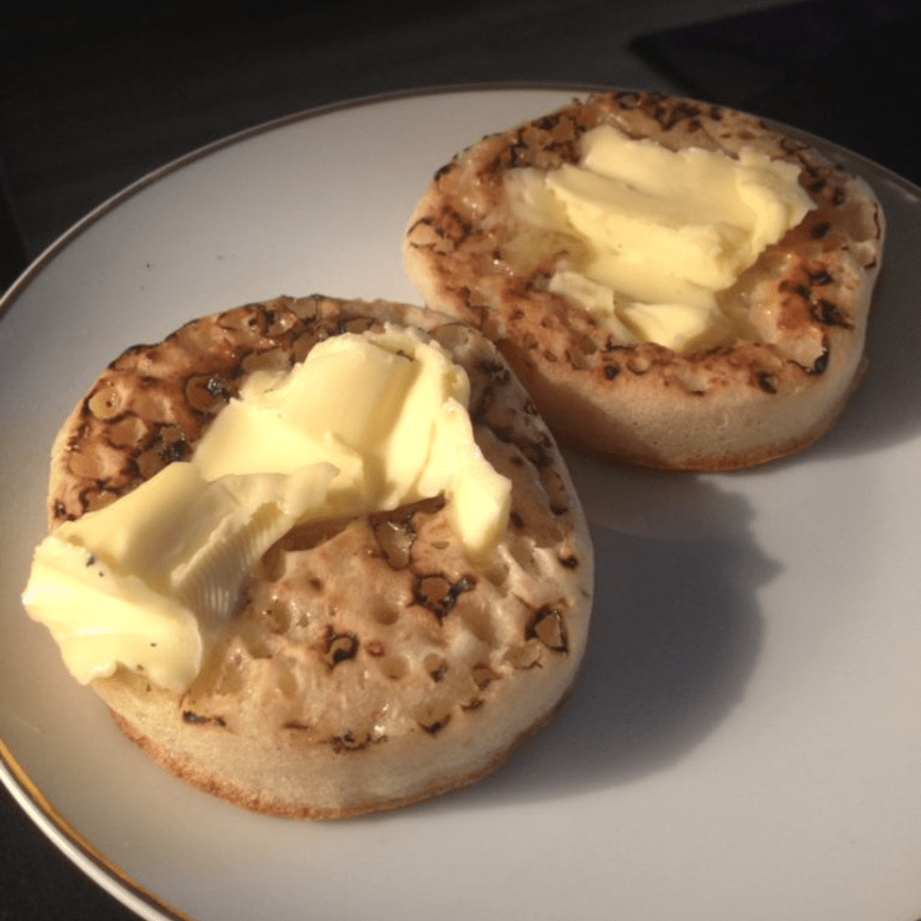 #37 Who wants crumpets with lots of butter?