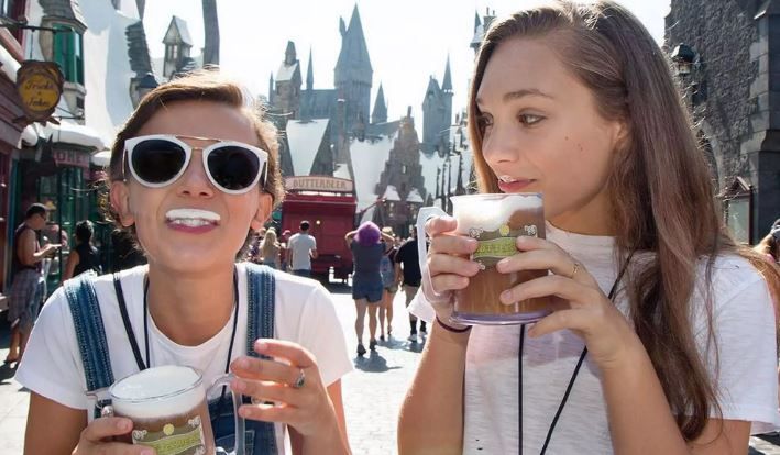 Maddie Ziegler and Millie Bobby Brown