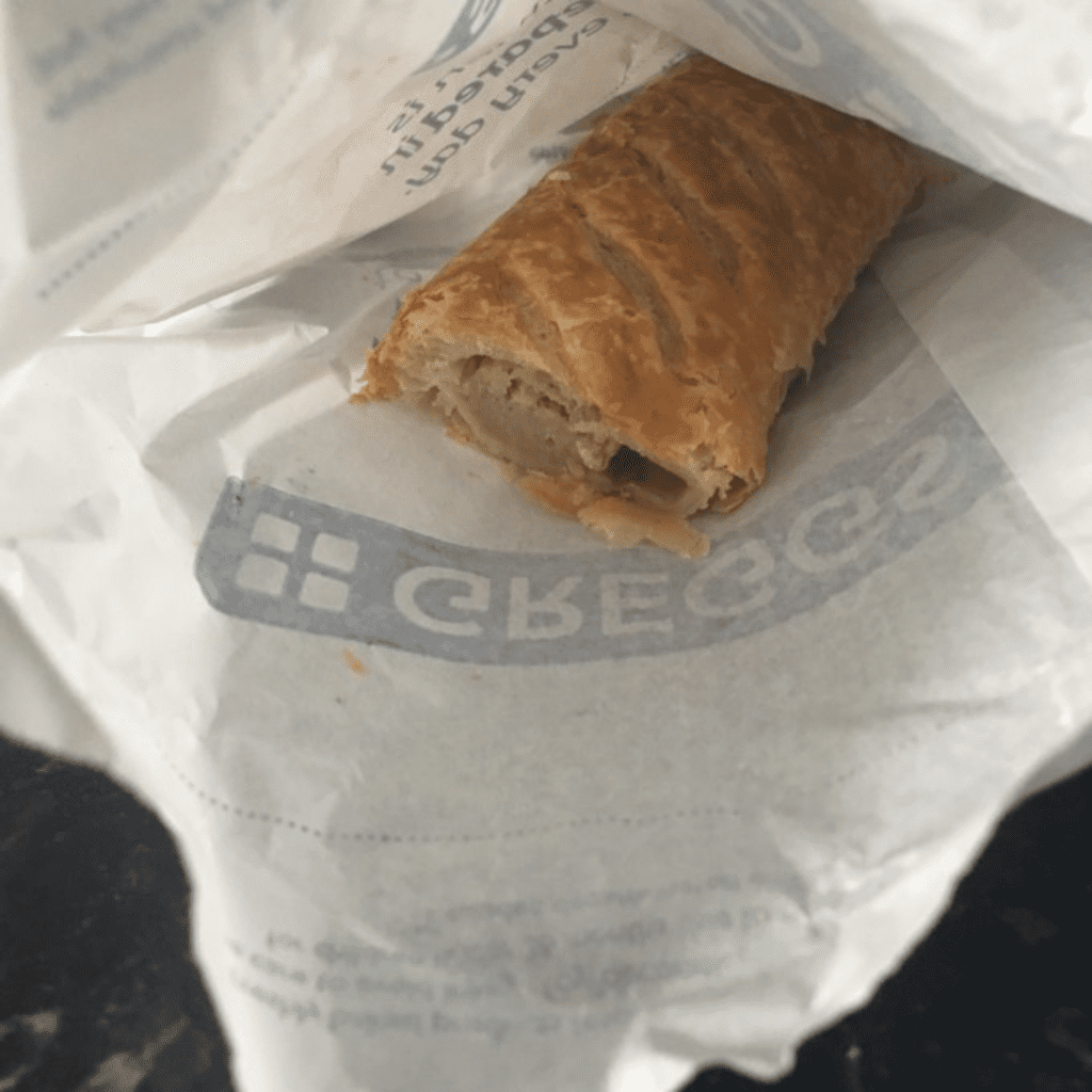 #38 Grab a sausage roll if you’re in a hurry