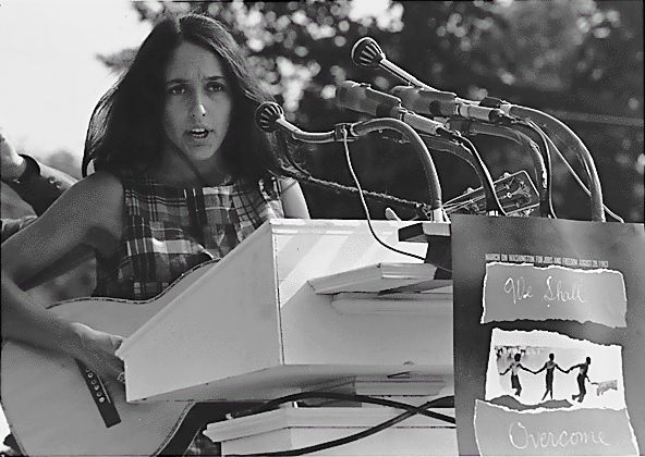 Joan Baez, Voice of Protest and Folk
