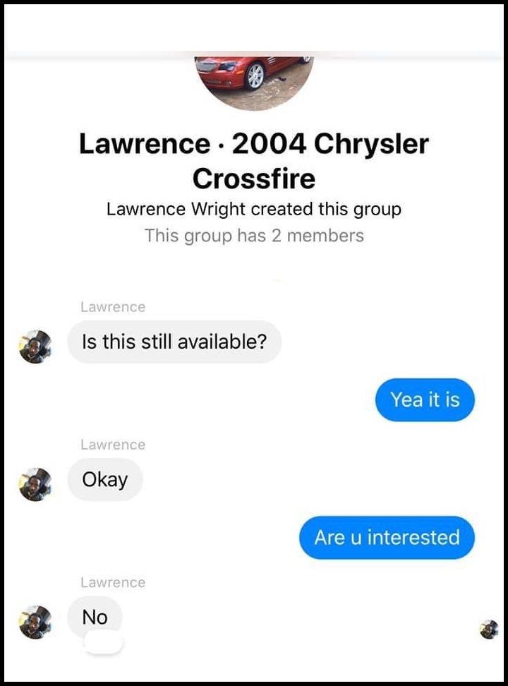 Marketplace Trolling And Strange Buyers