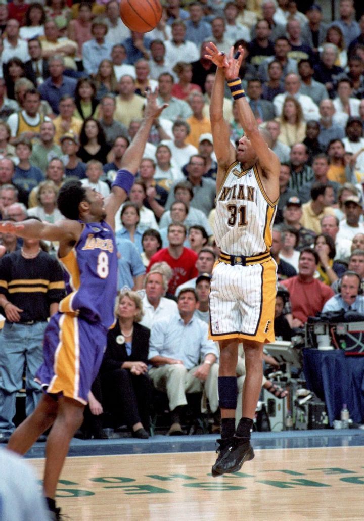 3. Reggie Miller – 39.5%