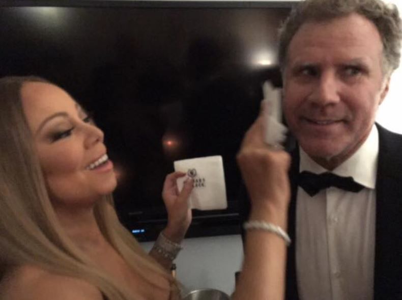 Mariah Carey and Will Ferrell