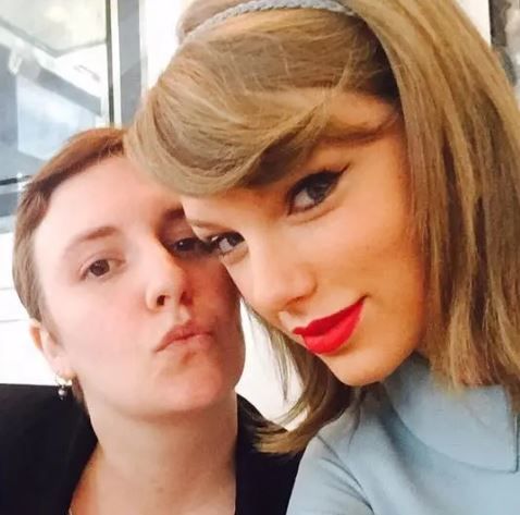 Taylor Swift and Lena Dunham