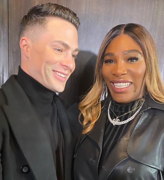 Serena Williams and Colton Haynes