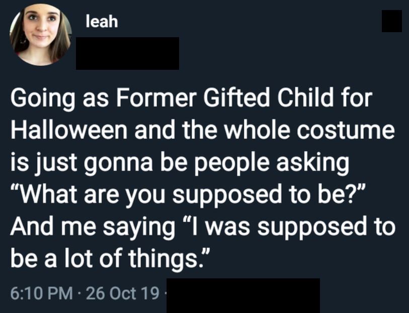 Former Gifted Kid Struggle